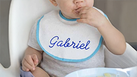 Bavoir personnalisés